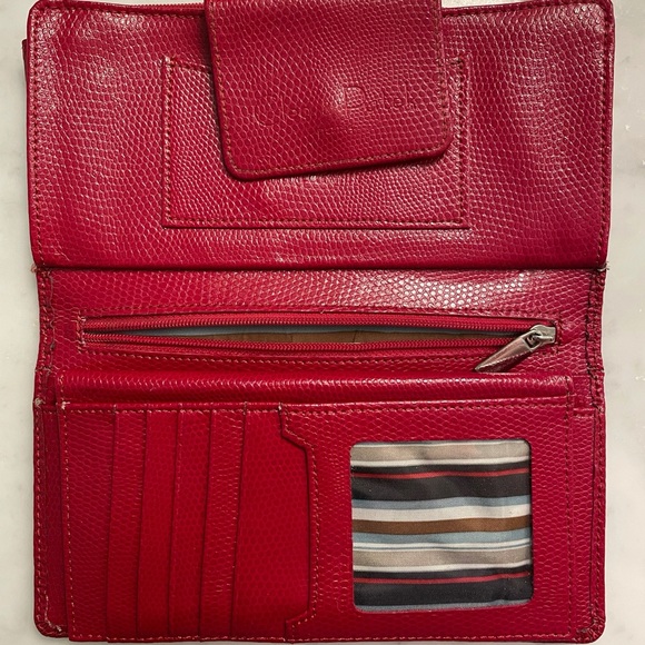 Cleo & Patel Paris red wallet - Picture 5 of 10